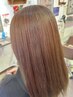 【傷ませずに理想の艶とまとまり】酸性ストレート×カット×3step TR