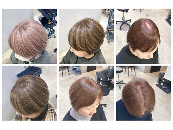 ロク 高田馬場(lok)の写真/【高田馬場】白髪を活かしてお洒落を楽しむ“白髪ぼかし”が大人気◎伸びても気にならない艶髪へ。