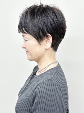 ラウンジ モリオ イケブクロ(Lounge MORIO Ikebukuro) ＊くびれショートマッシュベリーショート上品大人ショートカット