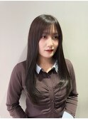 赤み消し透明感カラー×レイヤーカット