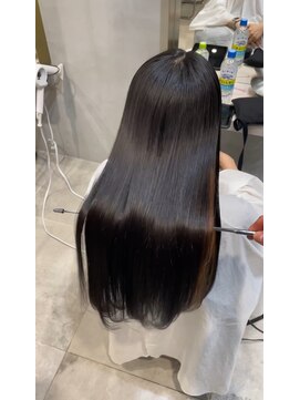 ジェコ ヴェール 祐天寺(gecko.vert) 髪質改善/ストレートロング/地毛風グレージュ