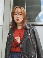 ラモードイワイインターナショナル(La Mode IWAI international)&nbsp;抜け感レイヤーミディ×オレンジブラウン