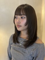 ラヴィズム 栄店(LUVISM)&nbsp;ミディアム/ボブ/艶カラー/レイヤー/顔周りカット/ダブルカラー