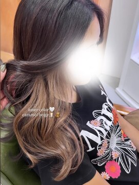 ロッソ ヘアアンドスパ 獨協大学前店(Rosso Hair&SPA) キャラメルベージュ