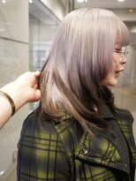 ダブ アオヤマ(DaB AOYAMA) 黒染め履歴でもできるルーツカラー デザインカラー ホワイト