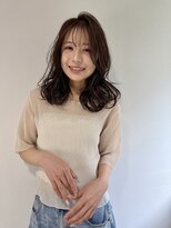 クラン 岡本(Chlan) デジタルパーマ ふんわりセミディ