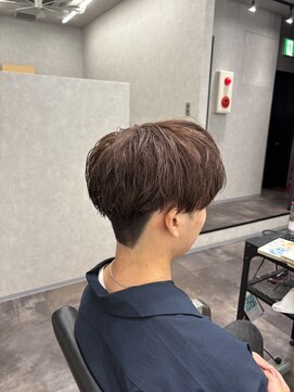 メンズサロンドットリアン(dot. lien) ブリーチなしブラウンカラー【町田/町田駅/MEN'S】
