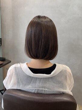 テーラヘアー 我孫子店(TELA HAIR) 《コンパクト美シルエット》まとまり艶ボブ