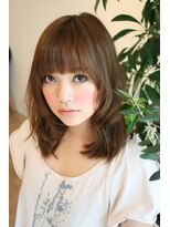 クライブヘアー 佐倉店(CRiB hair)&nbsp;かわいいセミディ☆ゆるふわカール