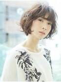 【M.SLASH】アンニュイカールのこなれ感＊エアリーボブb