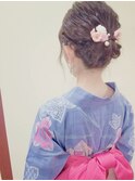 浴衣◆短めボブさんでも楽しめるアレンジヘア