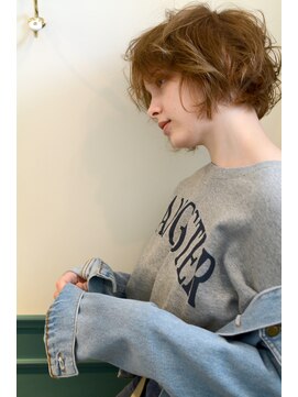 ミラバイグリーン(Mira by green) マッシュ×ルーズ【くせ毛風】無造作 011