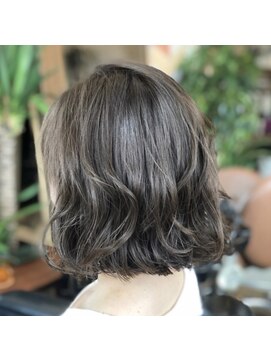 オカズ(Hair room Okazu) ☆秋色セピアグレー☆