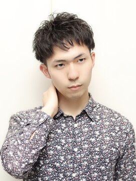 ヘアーアンドグルーミング ヨシザワインク(HAIR&GROOMING YOSHIZAWA Inc.) 【ヨシザワ人形町】ツーブロックマッシュくせ毛風パーマ