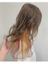 ルプラ カルム(le-pla Calme)&nbsp;ミルクティーベージュ×インナーカラー 20代30代40代