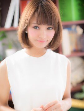 カバーヘア ブリス 北浦和(COVER HAIR bliss) 耳かけも清潔感ローライト小顔大人ボブc4北浦和20代30代40代!