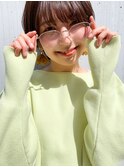 ☆マッシュショート ブランジュ ベージュ