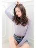 髪質改善コラーゲン入り!!カラー&カット　￥8500