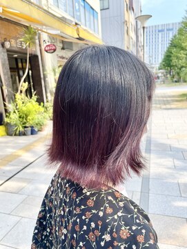 フェリア 松山(Feria) 【Feria 松山】グラデーション×ピンクアッシュ☆本宮