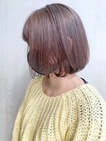 アイティー バイ アルバム 中野店(IT by ALBUM) グレージュボブ_カーキグレージュマッシュショート_ba326121