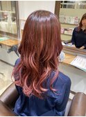 暖色系カラー/ミルクティーピンク/ベージュピンク20代30代40代