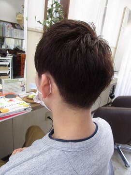 コアフィールフィス(COIFFURE fils) 《見附 今町》メンズ ナチュラルブラウンカラー