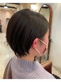 丸みショートボブ