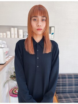 サン 鎌倉長谷(3.) ハイトーンカラー　オレンジベージュ　ベージュカラー