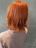 ラシサ(rashisa)&nbsp;切りっぱなし×オレンジカラー