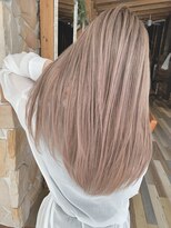 リード バイ ラグーン(LEAD by LAGOON)&nbsp;ホワイトミルクティーベージュケアブリーチインナーイヤリング