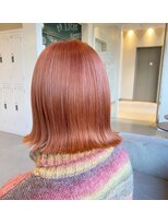 リセテラス (Lycee terrace)&nbsp;ケアブリーチ使用/コッパーオレンジ/20代/30代