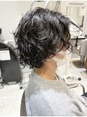 重めスパイラルパーマ