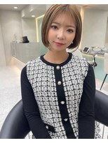 ロンド マーレ 天神大名店(Lond mare)&nbsp;韓国ヘア　ワンホンヘア　ロングスタイル顔まわりレイヤーカット