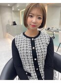 韓国ヘア　ワンホンヘア　ロングスタイル顔まわりレイヤーカット