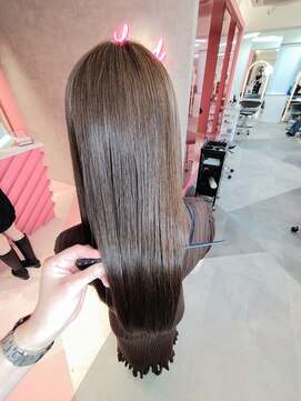 ロンドヴァリー 渋谷店(Lond vallee) キレイ髪ストレート&シルキーベージュ