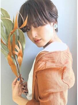 キートス 高知店(kiitos) 【#黄金バランス】女っぽハンサムショート