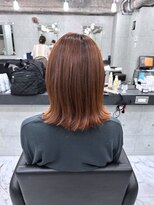 エンディアリング 東銀座(Endearing)&nbsp;黒髪/グレーベージュ/レイヤーロング/前髪パーマ/銀座/東銀座