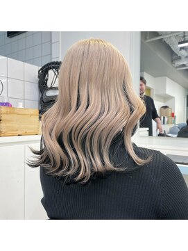 ランド 池袋(LAND) アンブレラカラー/ホワイトミルクティー