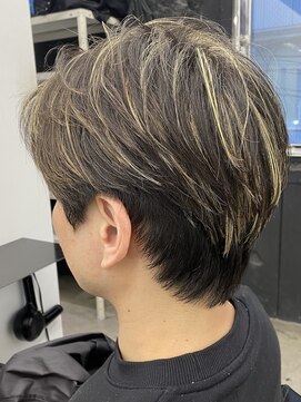 ココ 本八幡(KOKO) □#カルマパーマ#ベリーショート#ウルフ#アッシュブラック