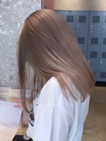 サンクプロジェクト(cinq PROJECT) 韓国風ミルクティーグレージュカラーベージュブラウンカラー