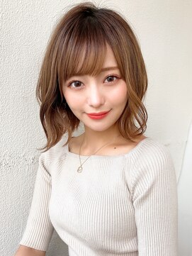 シルクレイ 高田馬場(Silk-lei) ♪大人可愛い外ハネボブアッシュベージュ20代30代40代高田馬場