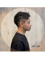 ピヴォヘアー(pivo hair) メンズカット ツーブロック アップバング