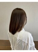 ベージュ系+インナーカラー+髪質改善トリートメント20代30代40代