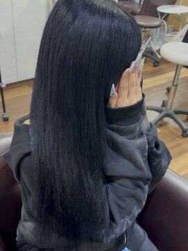 アーチフォーヘア 心斎橋店(a-rch for hair) ブルーブラック