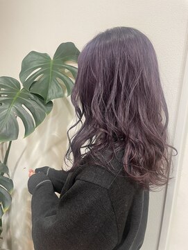 ヘア ロンドン カフェ(HAIR LONDON CAFE) ラベンダーカラー