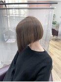 【ブリーチなしダブルカラー】ミルクティーベージュ