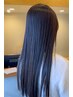 【潤うストレート】カット＋潤いストレート＋Tr　　25080円→22572円
