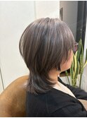 大人のミディアムウルフ