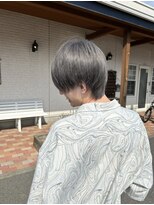 アボックス(abox)&nbsp;シルバー/グレー/ミルクティー/ケアブリーチ/学割/U24/髪質改善