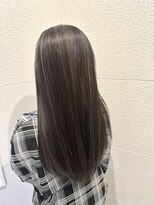 ヴィラ 川西店(Villa)&nbsp;20代30代◎透明感艶感グレージュハイライトロング